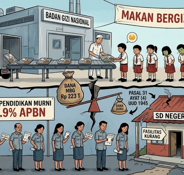Makan Bergizi Gratis Mengubur Kesejahteraan Guru Honorer